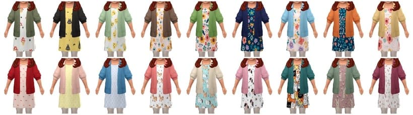 Галерея мода Сет одежды для тоддлеров Mimi set #3